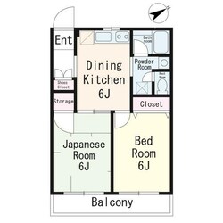 サンコートときわ台の物件間取画像